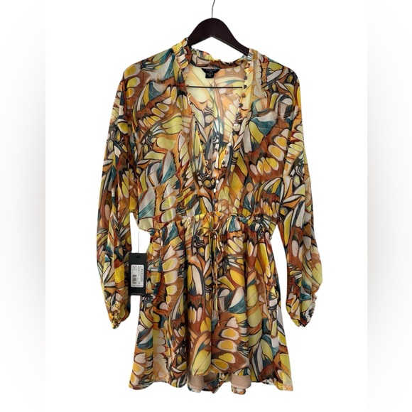 Marciano All Over Pattern Romper - Size M (6) - Picture 5 of 8